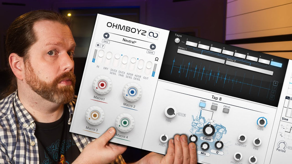 Ohmboyz Infinity | Creative Delay Plugin for Sound Design – ohmforce