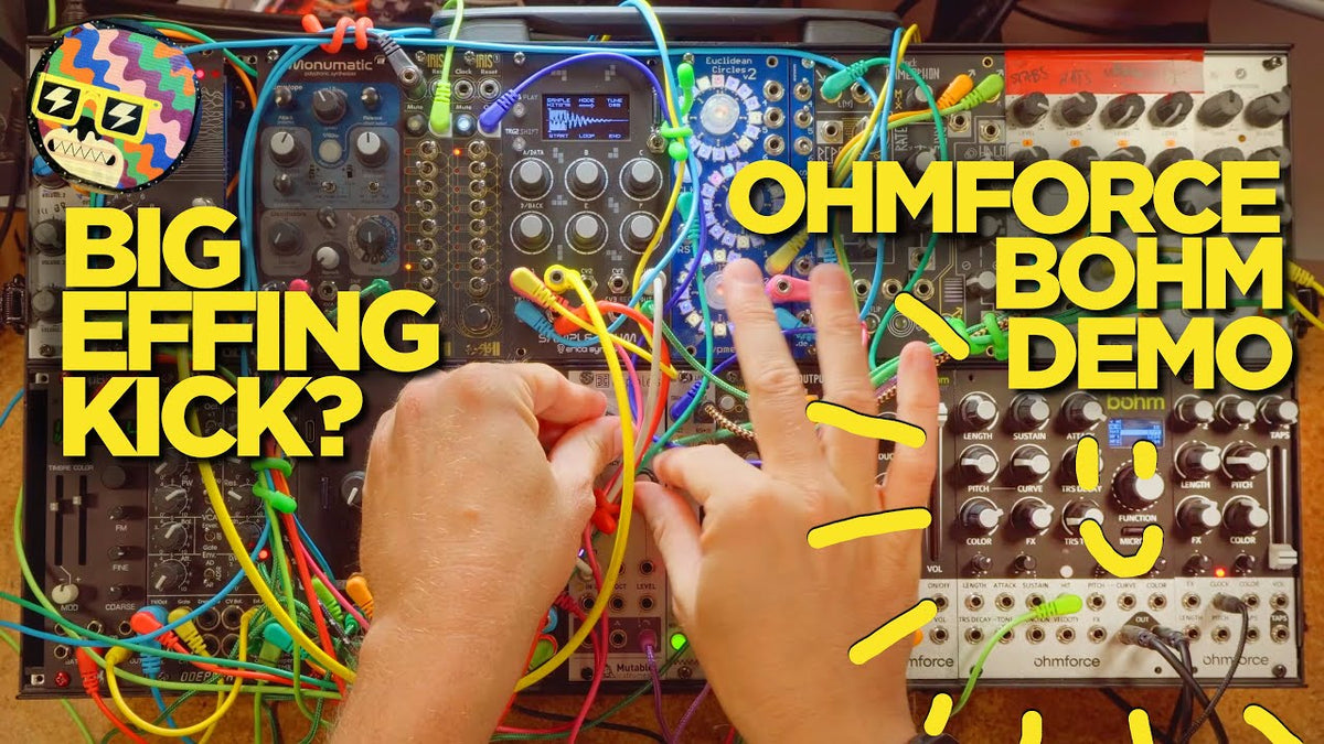 Ead Kick Module Bohm | Eurorack Kick Drum Synth Module – ohmforce